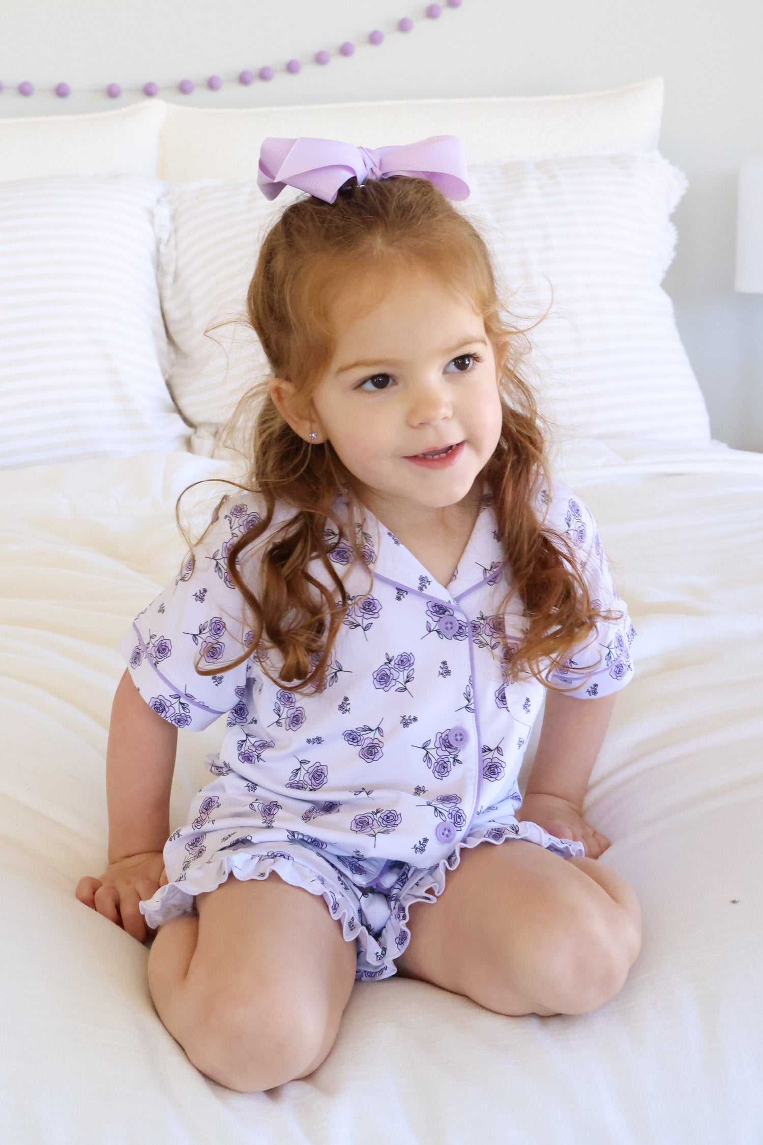 Girl's Two Piece Short Lounge Sets
