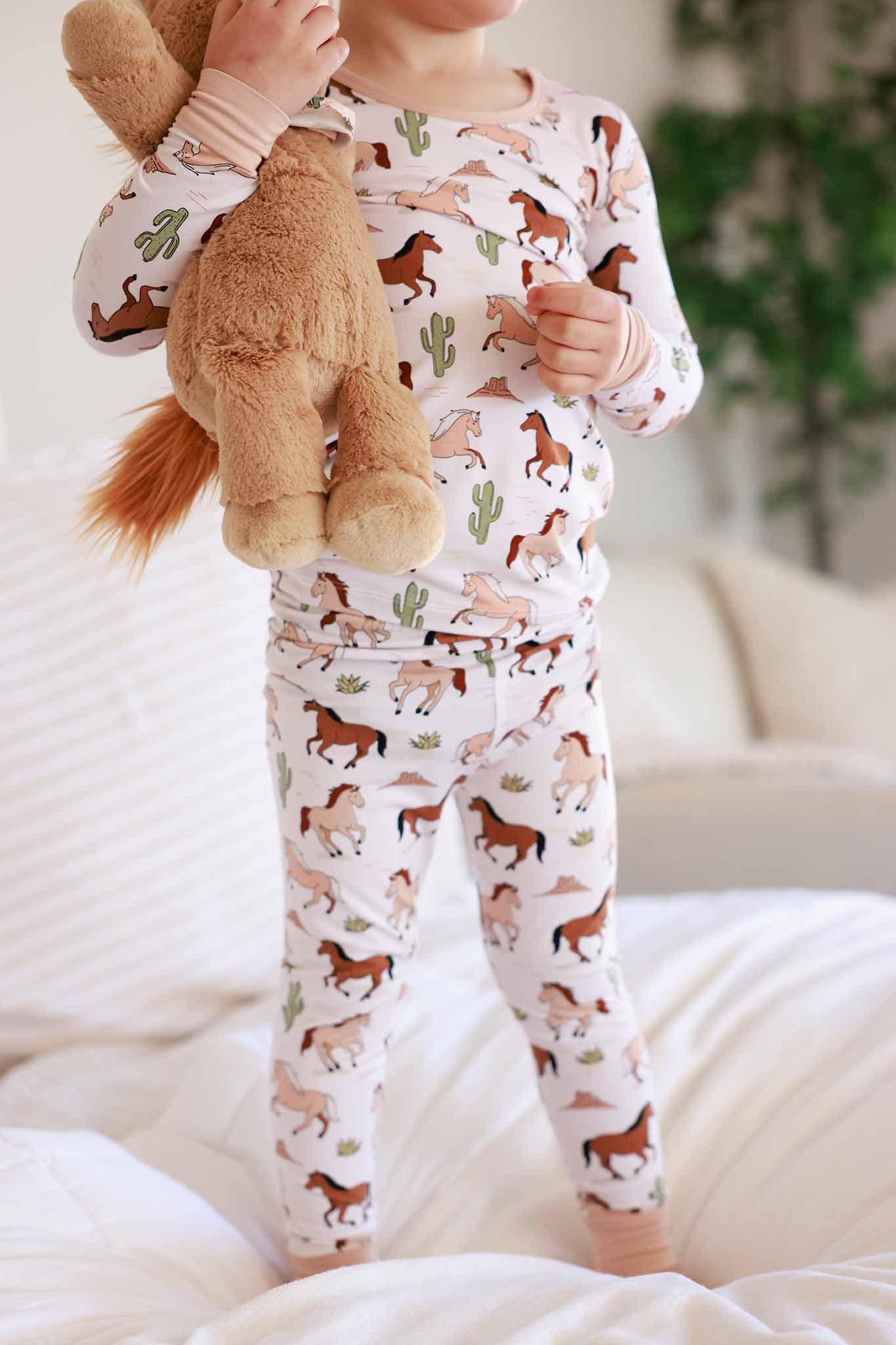 Two Piece Pajama Set | Pony Club Neutral