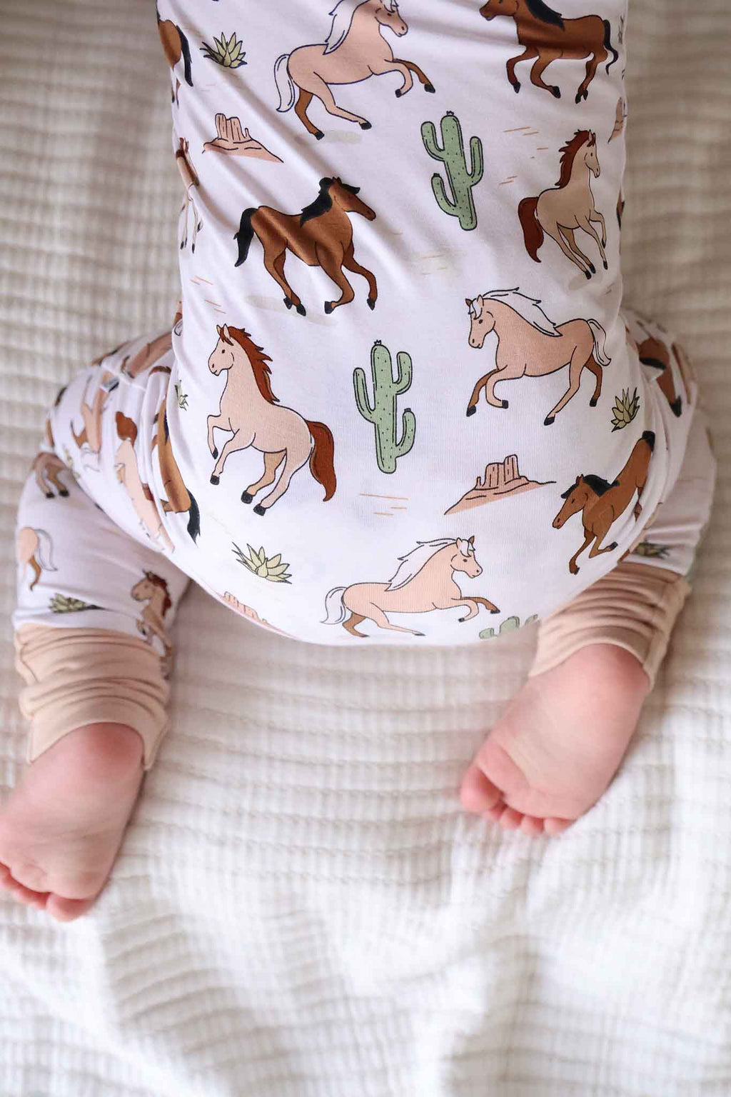 Convertible Zip Romper | Pony Club Neutral