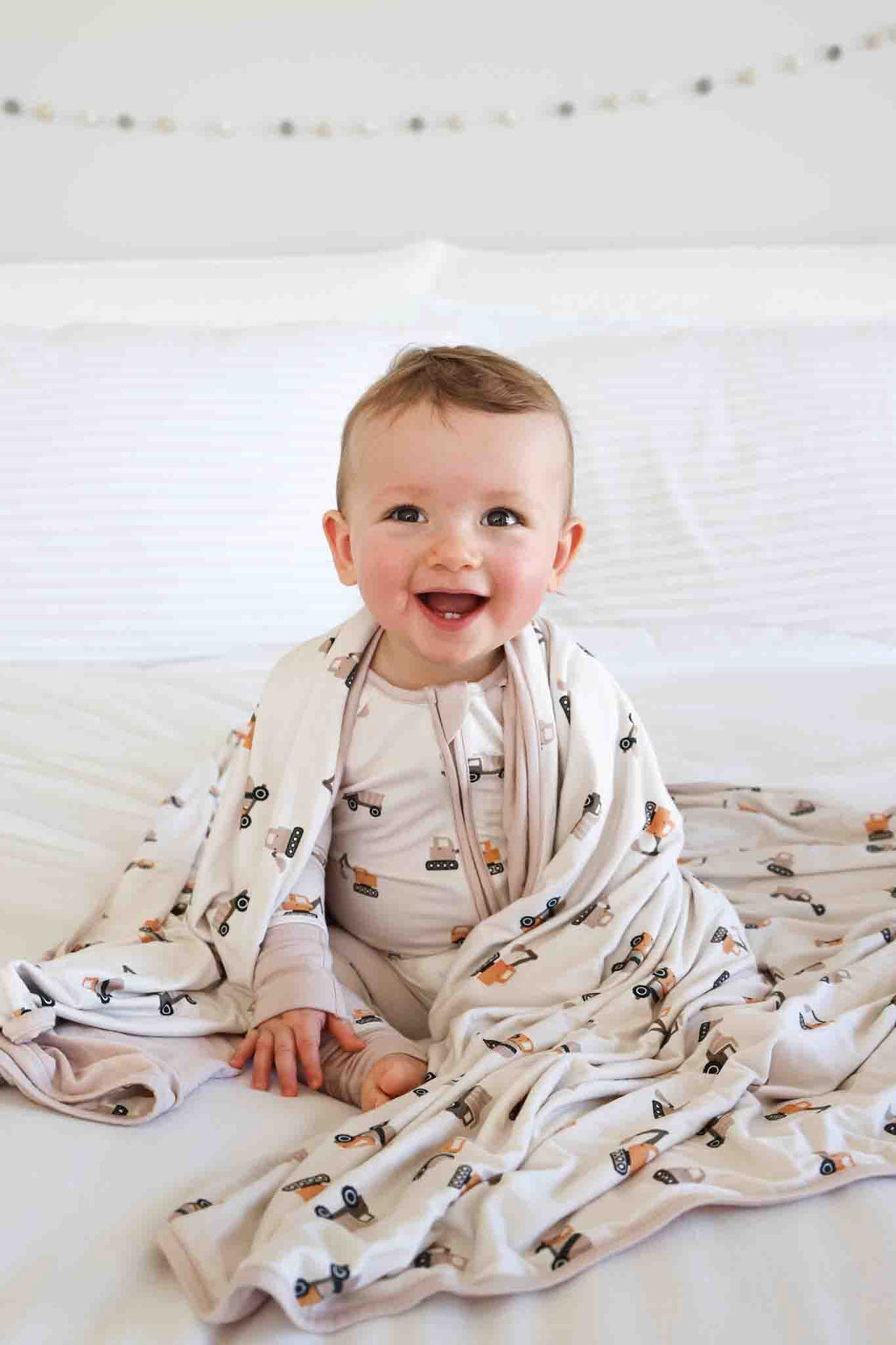 Convertible Zip Romper | Little Builder