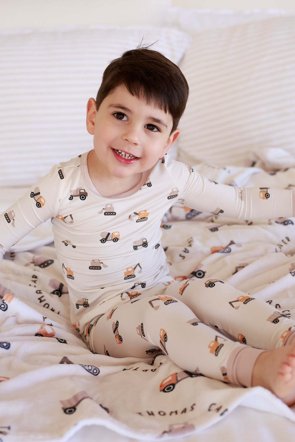 Two Piece Pajama Set | Little Builder