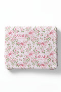 Bows in Bloom Personalized Kids Blanket