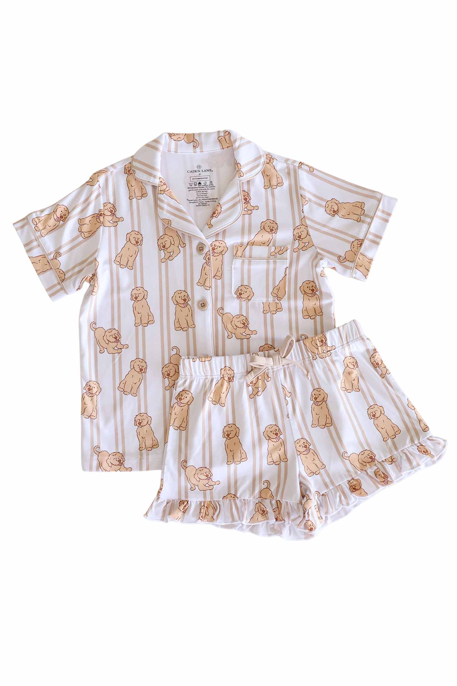 Girl's Two Piece Short Lounge Sets