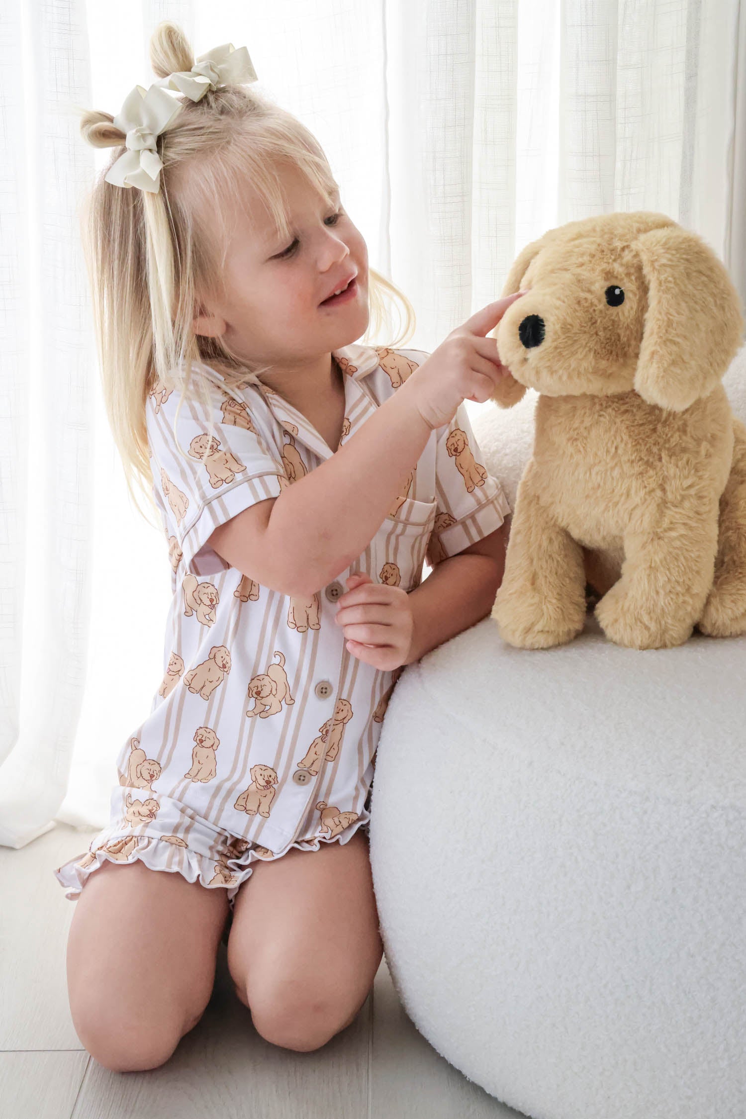 Girl's Two Piece Short Lounge Sets