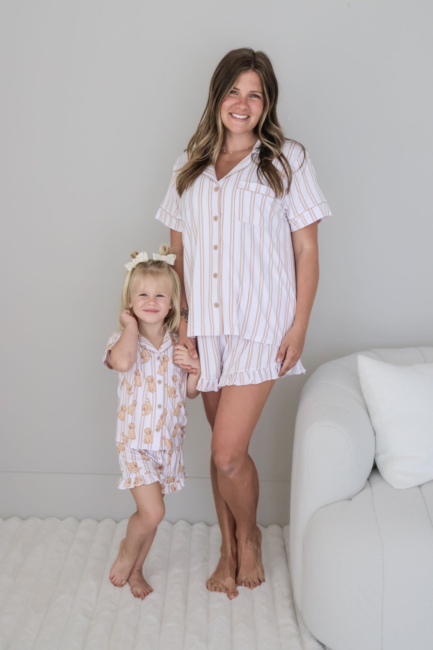 Girl's Two Piece Short Lounge Sets
