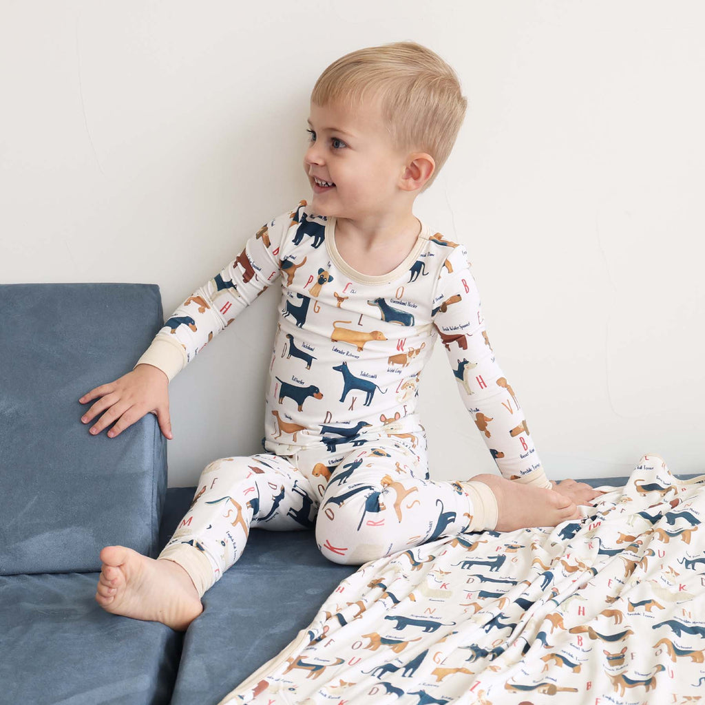ABC Paw-ty Two Piece Pajama Set