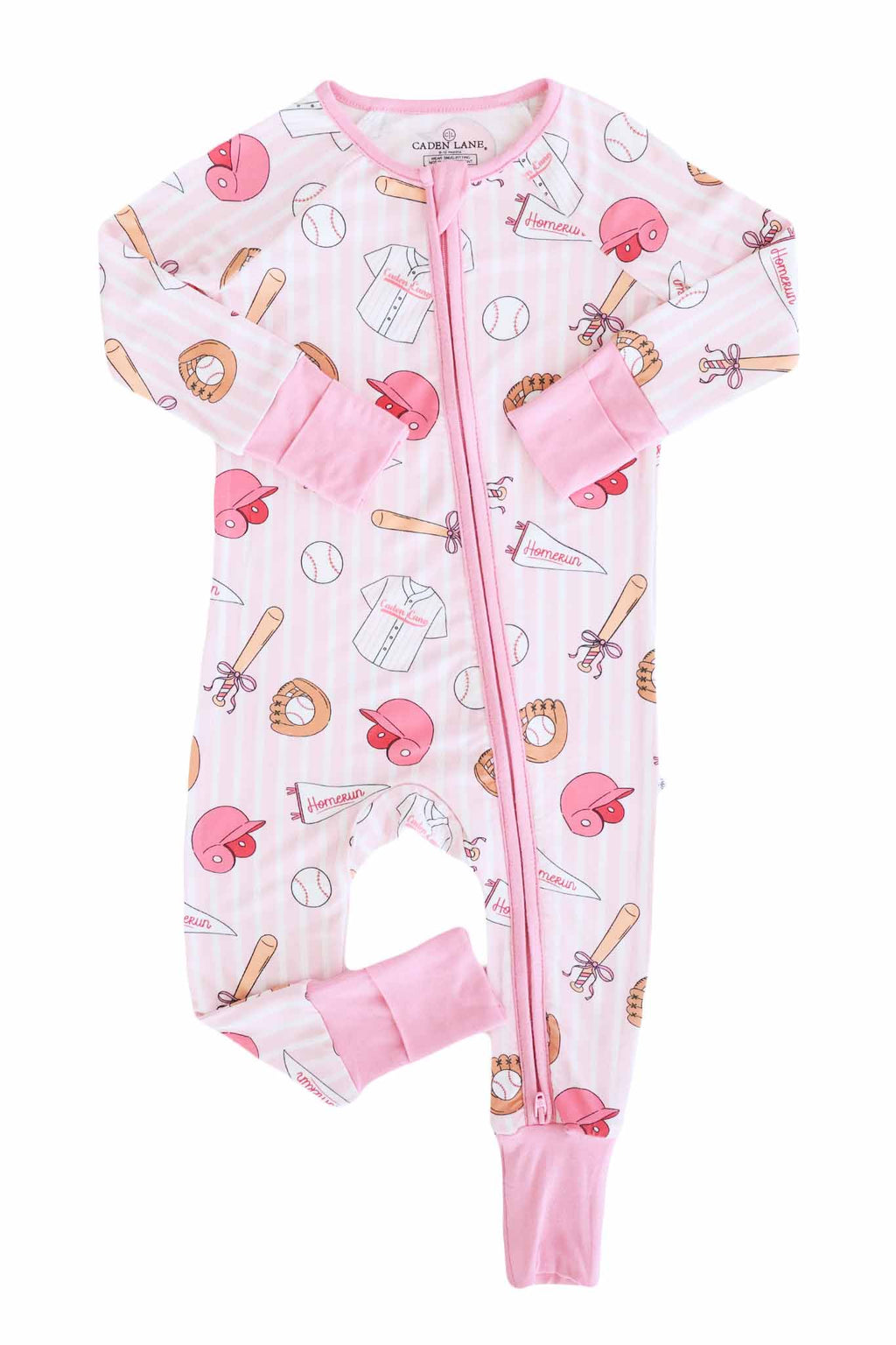 Ballpark Babes Convertible Zip Romper