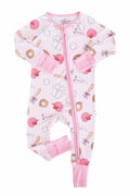 Ballpark Babes Convertible Zip Romper