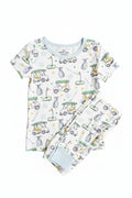 Country Club Cuties Two Piece Pajama Set | Blue