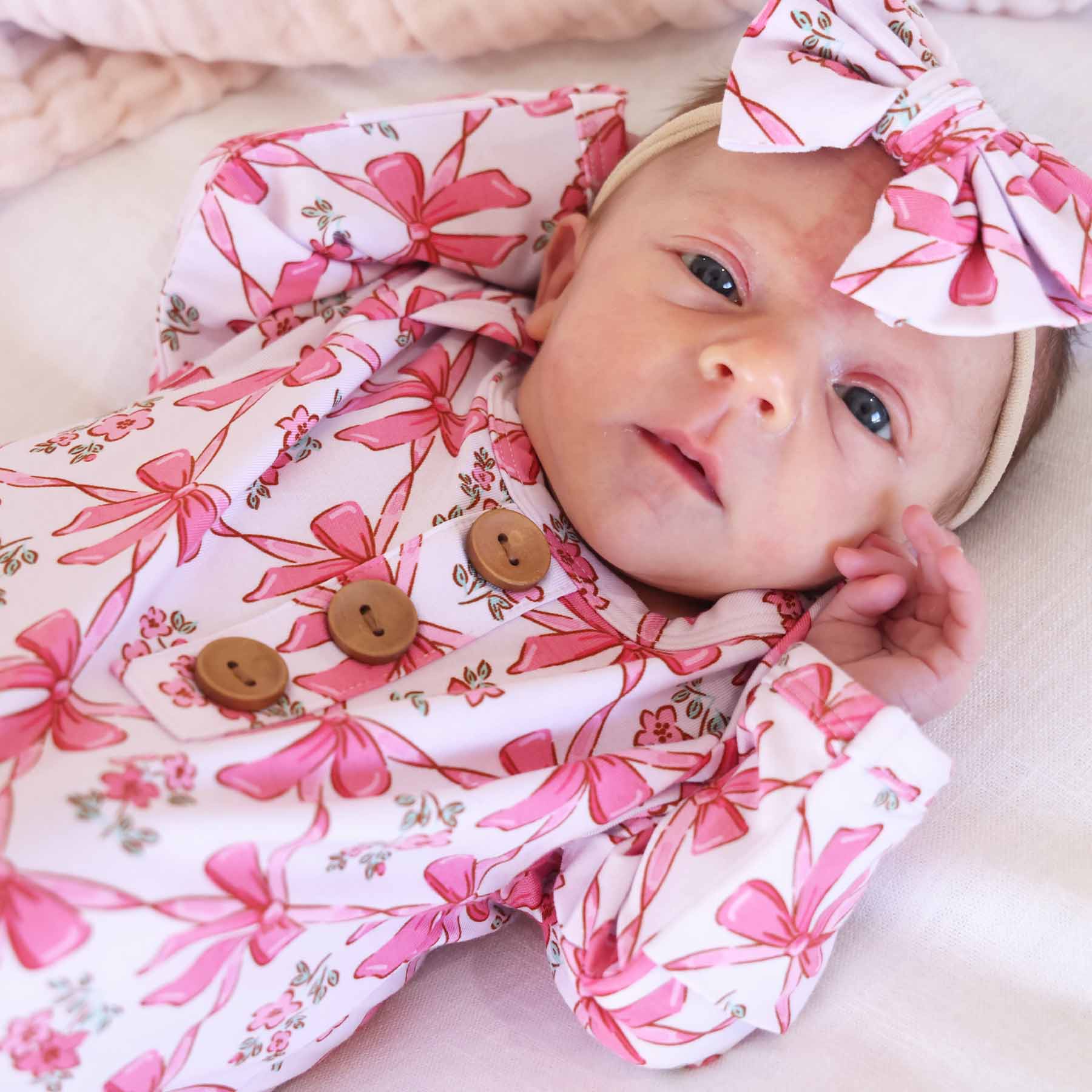 Bow Besties Knit Bow Headband