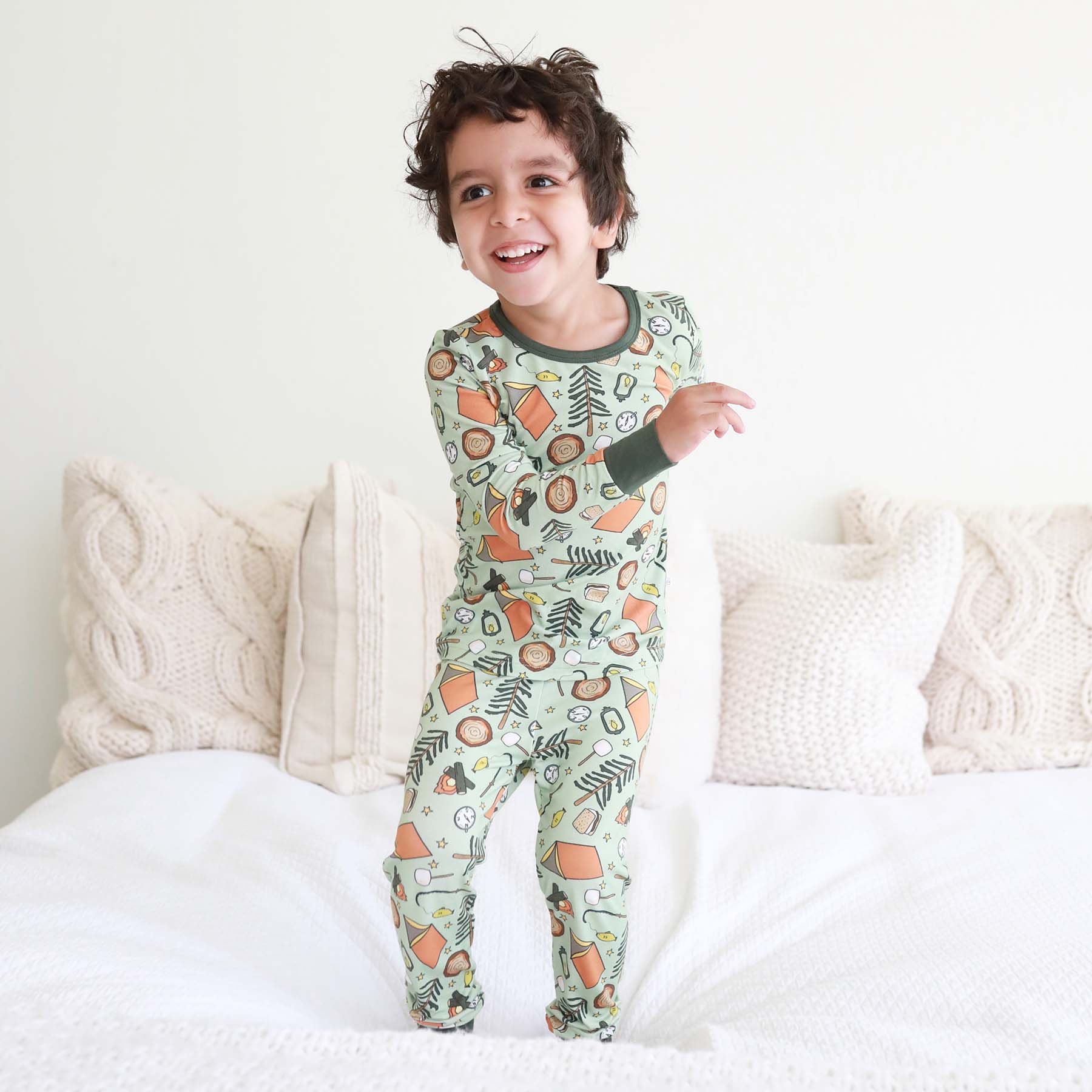 Cozy Camper Two Piece Pajama Set