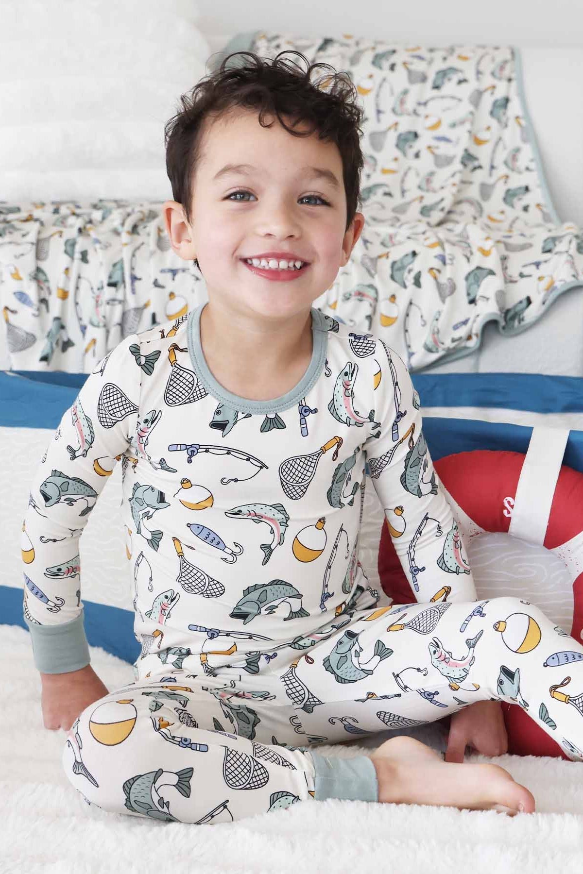 Catch of the Day Two Piece Pajama Set