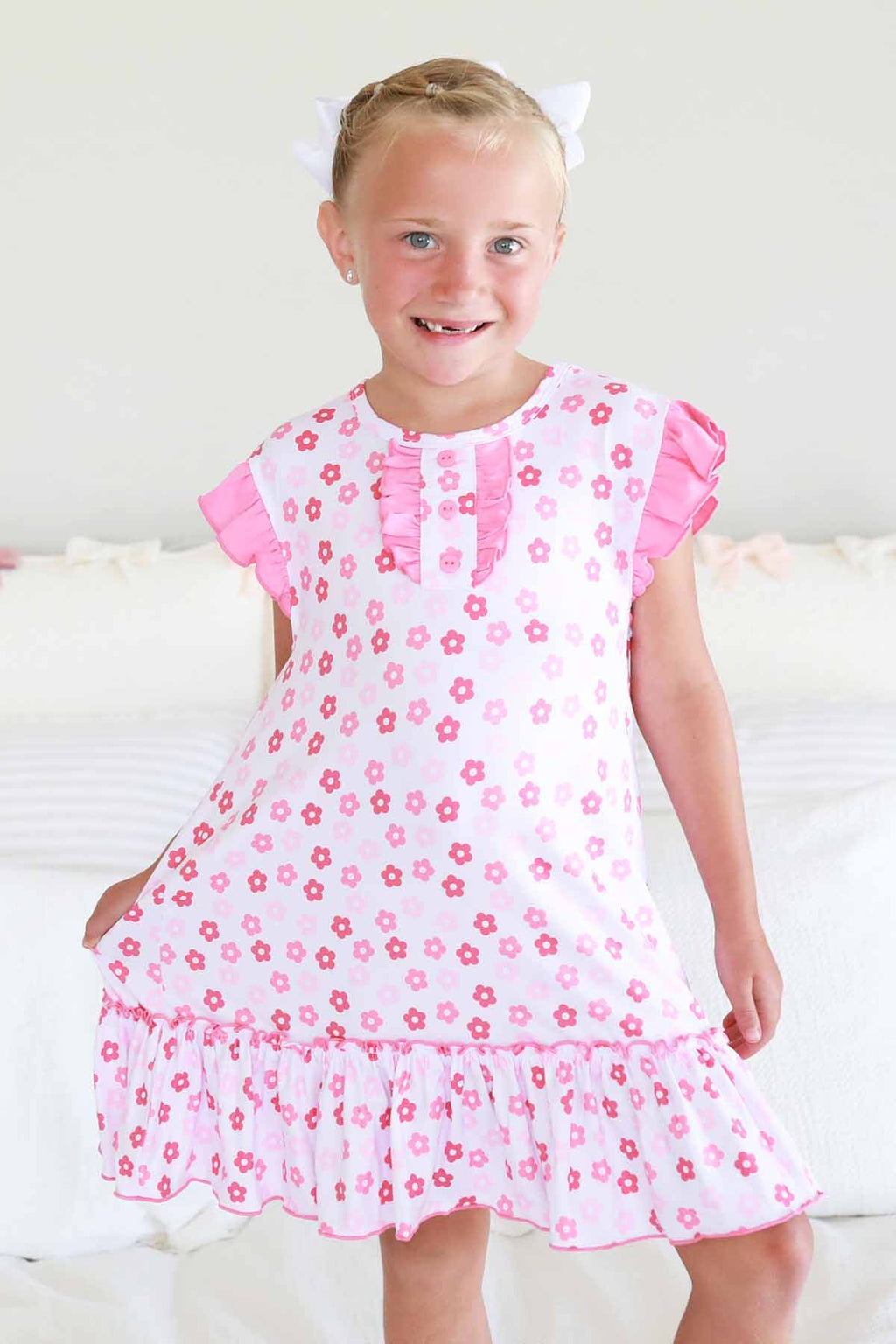 Flutter Sleeve Nightgown | Daisy Mae