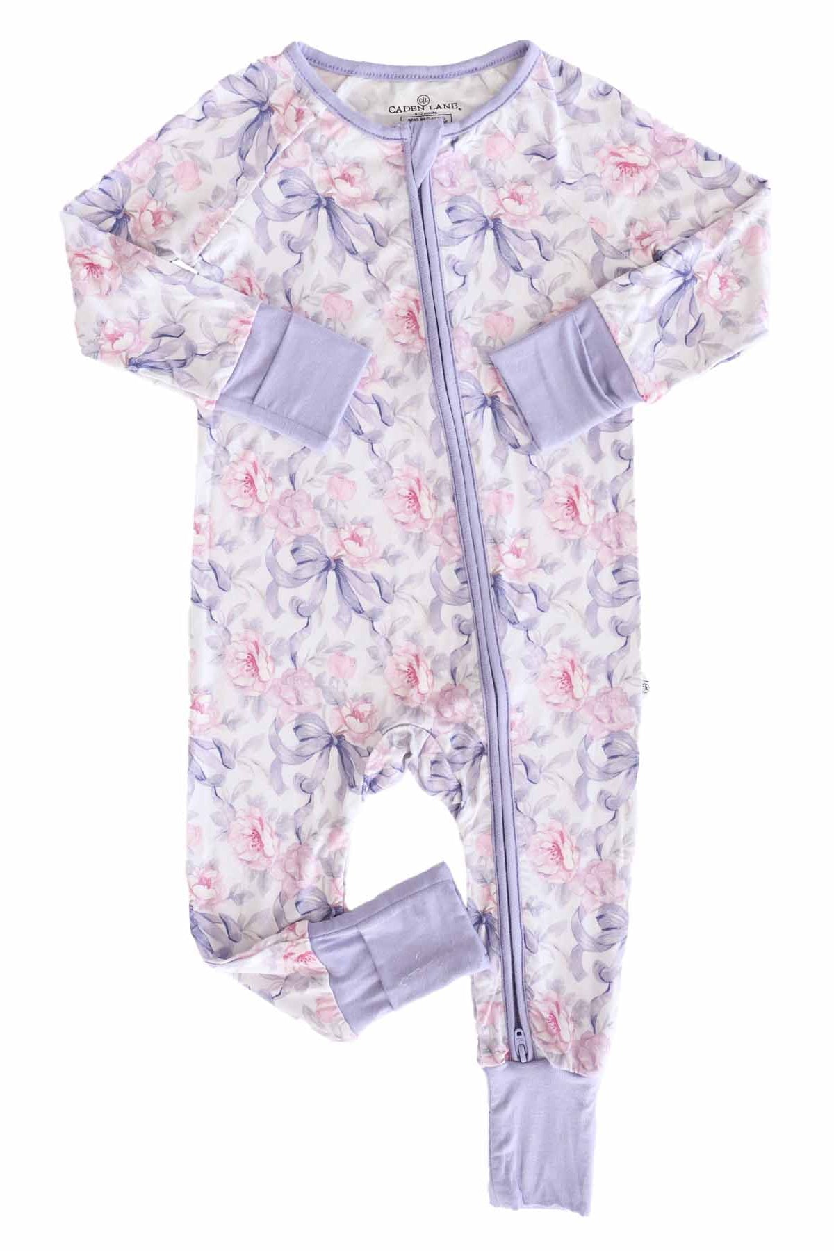 Leighton's Lavender Convertible Zip Romper
