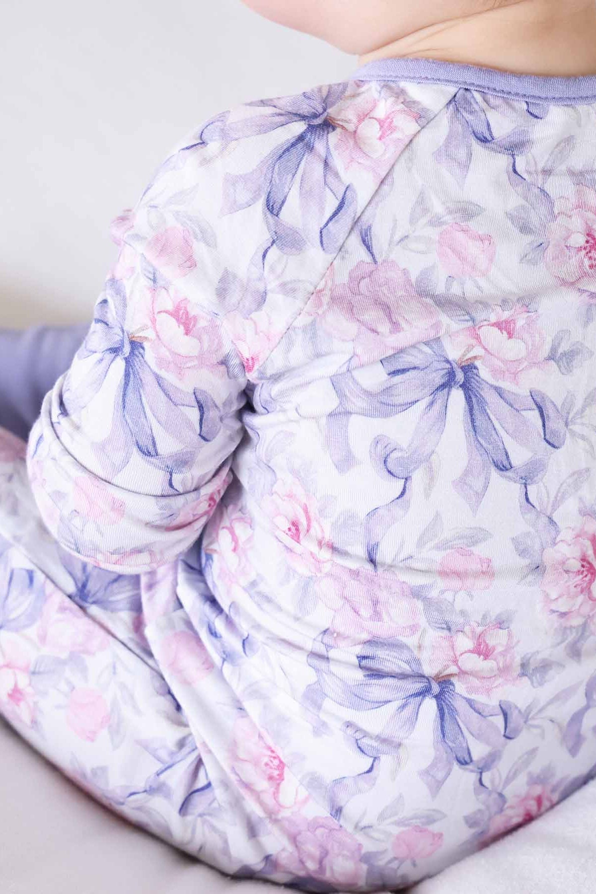 Leighton's Lavender Convertible Zip Romper