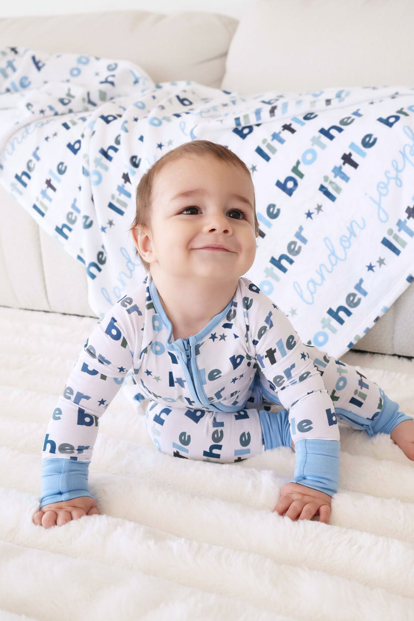 Little Brother Convertible Zip Romper