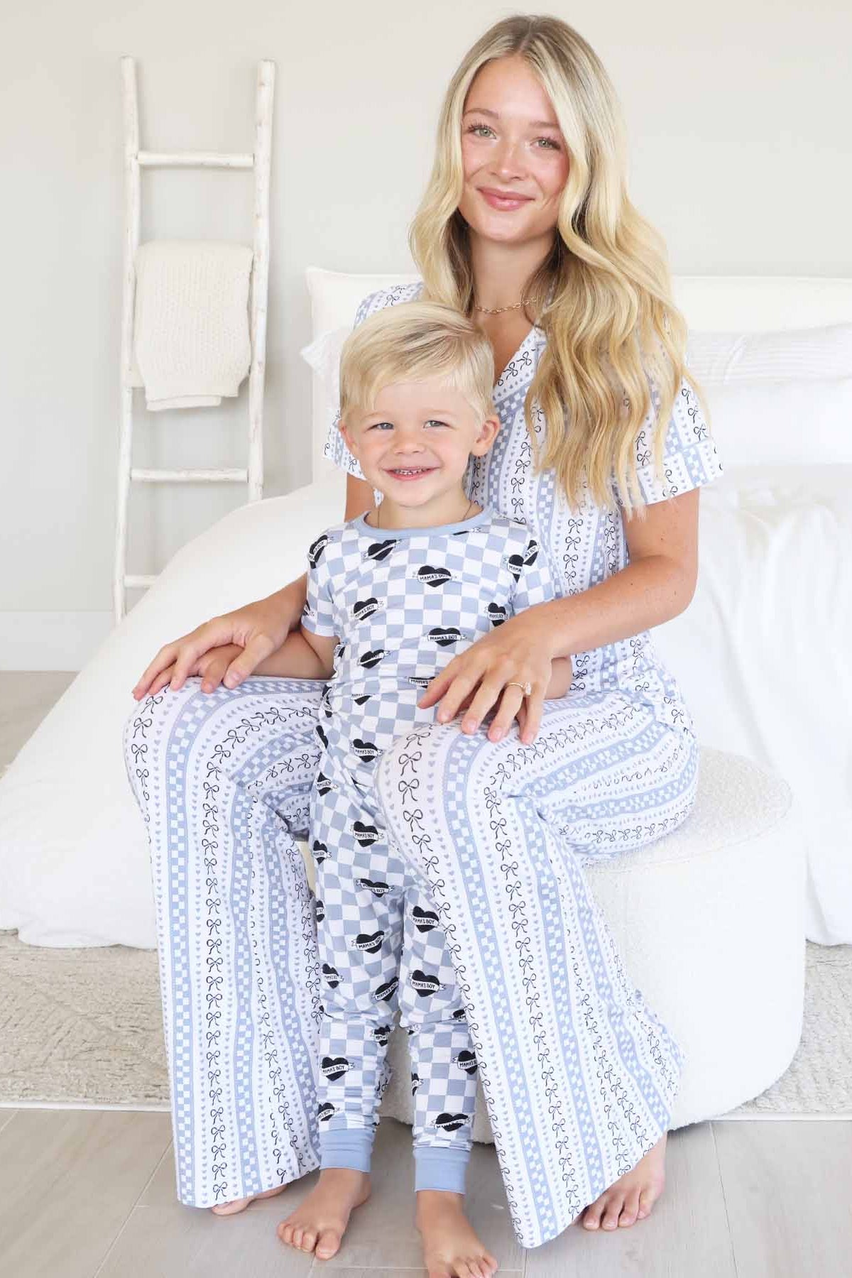 Women's Two Piece Flare Lounge Set | Bow Mama