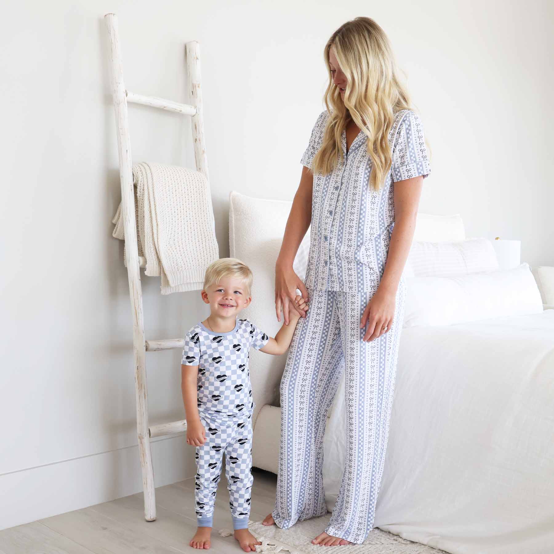 Women's Two Piece Flare Lounge Set | Bow Mama
