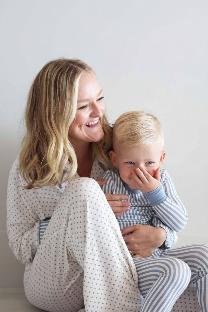 Snuggle Stripes Two Piece Pajama Set