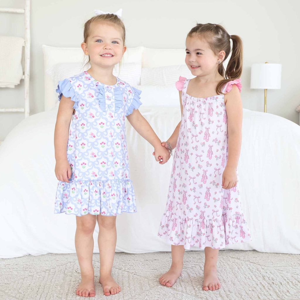 Full Length Ruffle Nightgown | Ballet Dreams