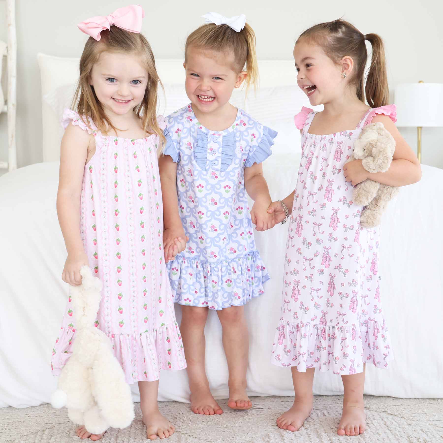 Full Length Ruffle Nightgown | Berry Sweet