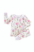 Party Time Two Piece Pajama Set | Pink