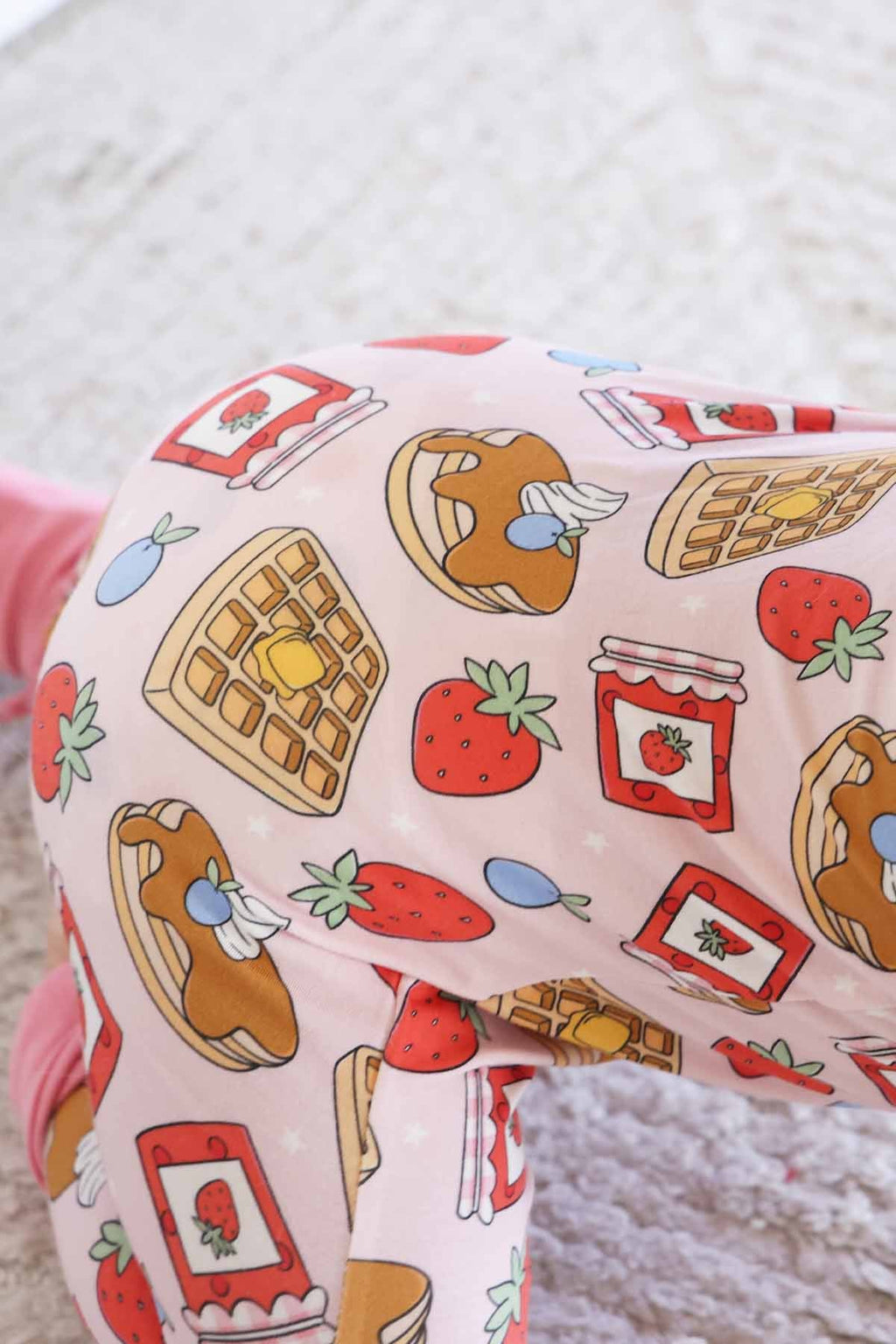 Sweet Stacks Convertible Zip Romper | Pink