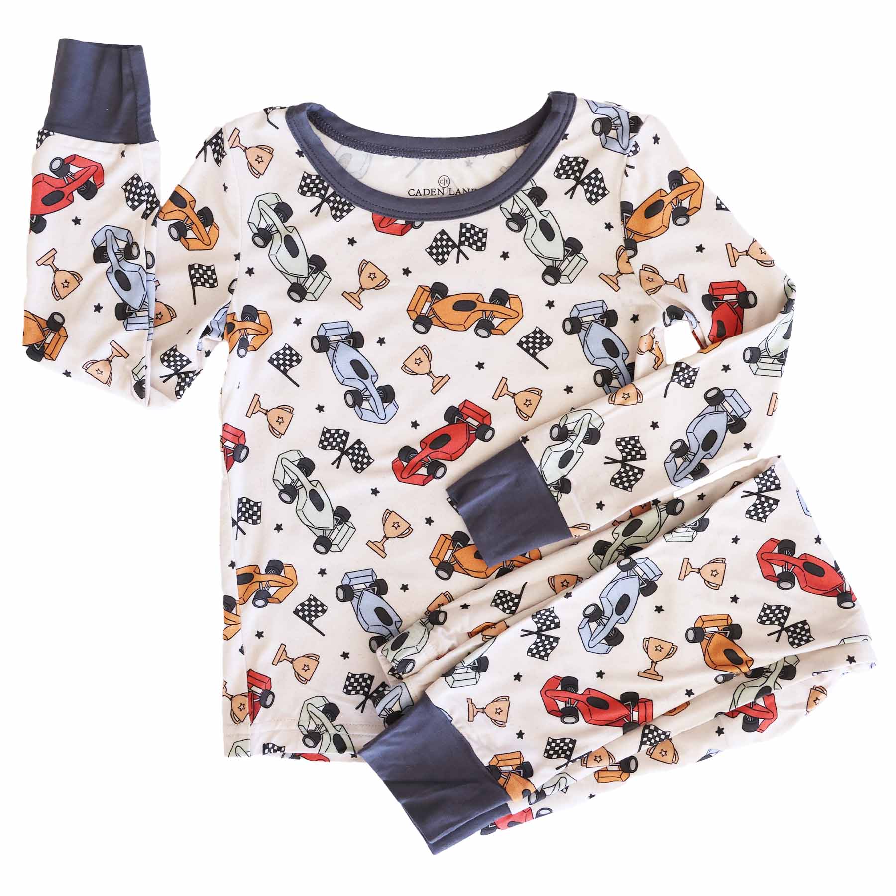 Pit Crew Two Piece Pajama Set