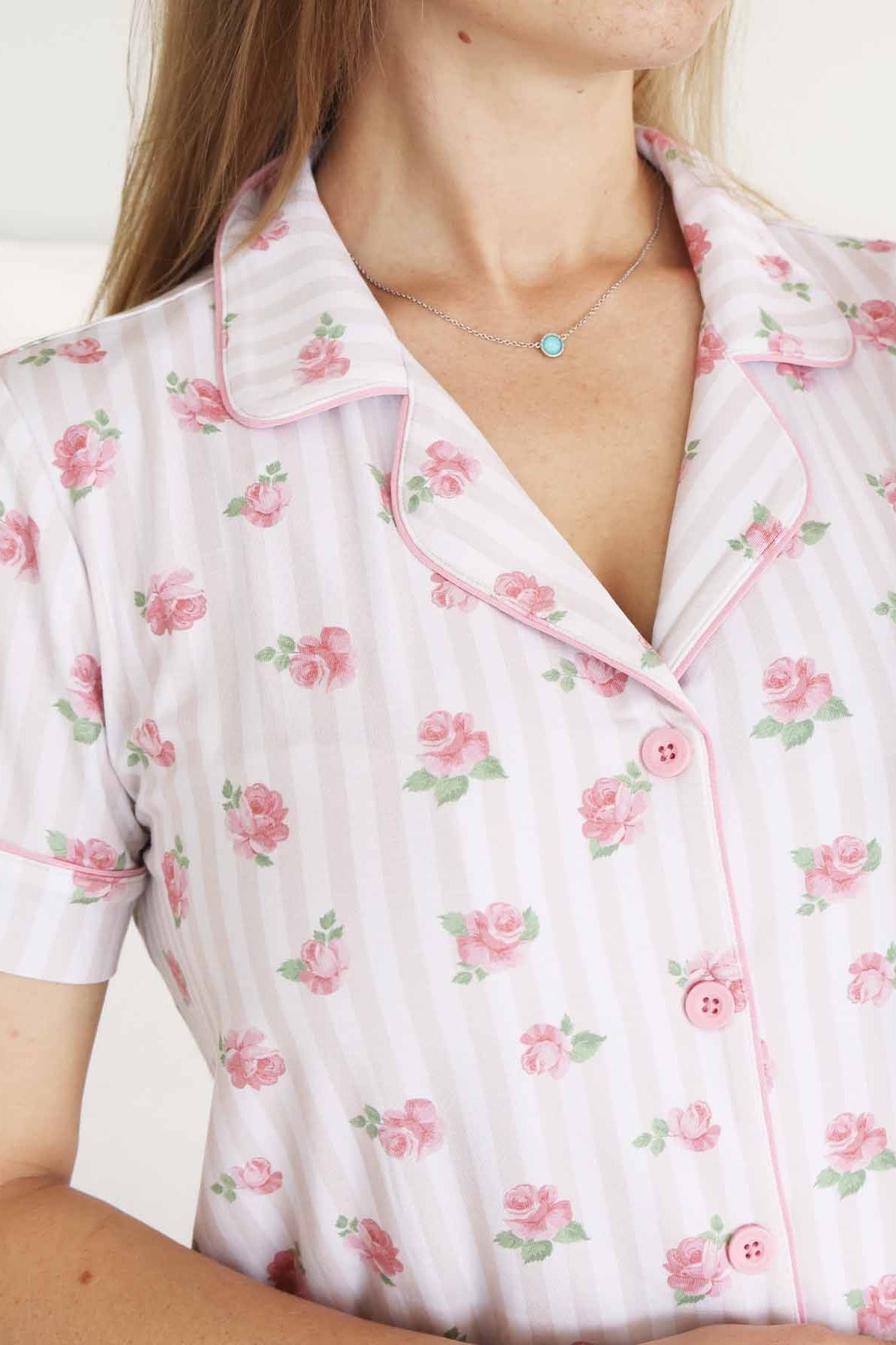 Women's Two Piece Flare Lounge Set | Rosy & Cozy