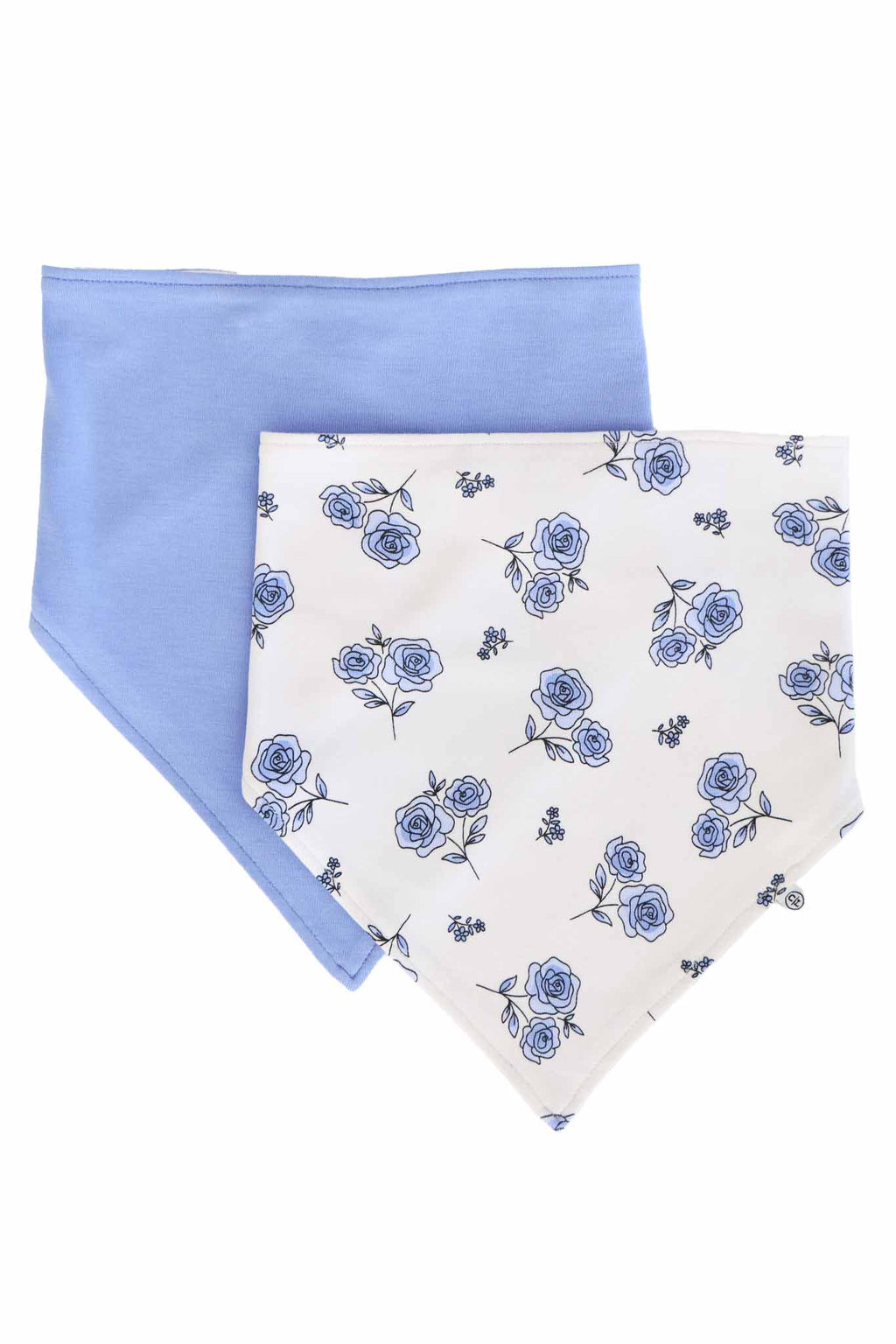 Sapphire Garden 2pc Bandana Bibs