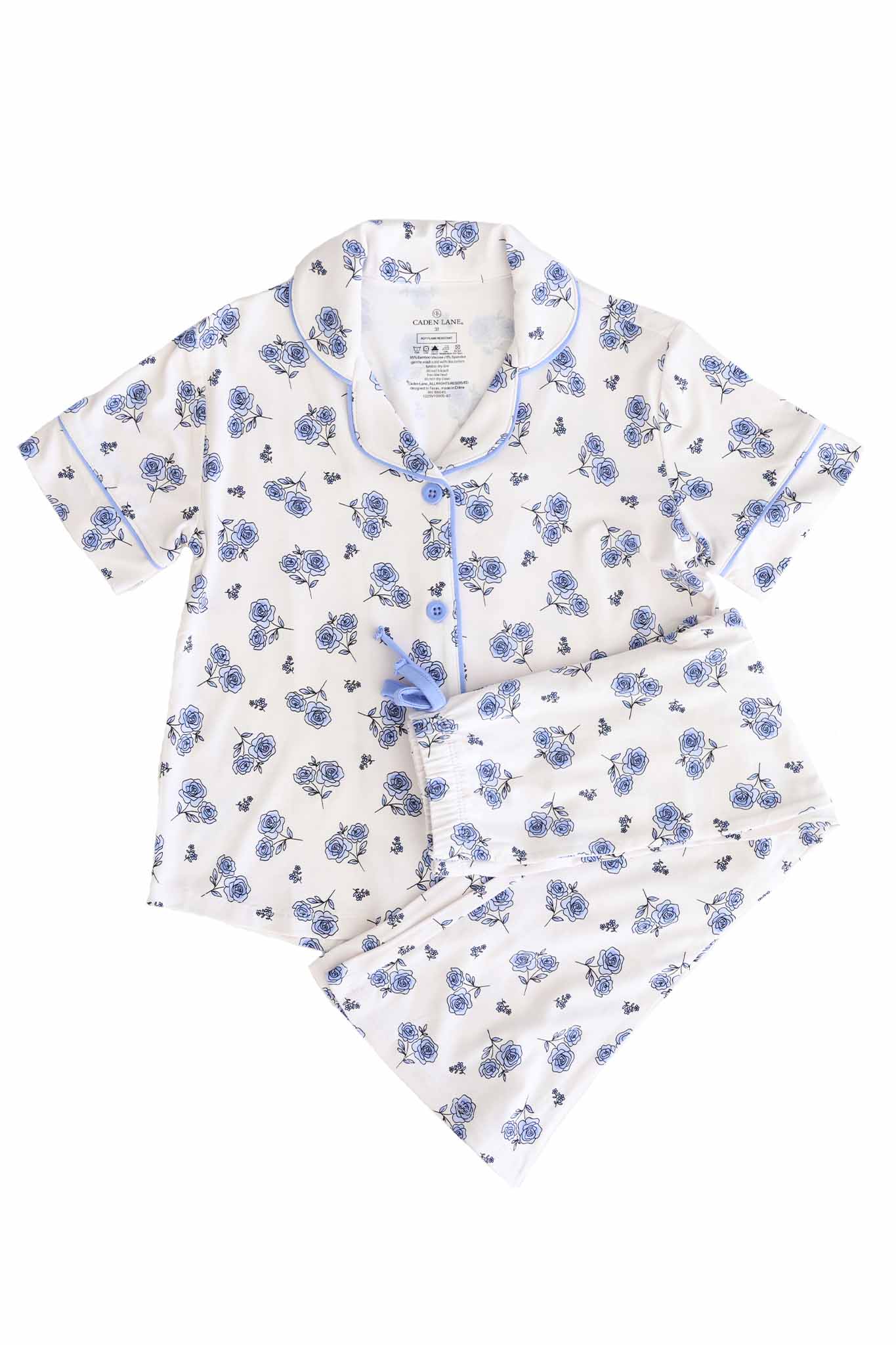 Girl's Two Piece Flare Lounge Set | Sapphire Garden