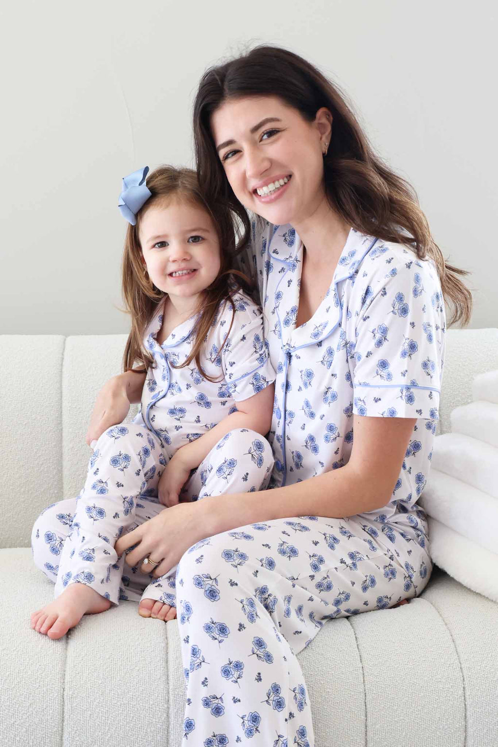 Girl's Two Piece Flare Lounge Set | Sapphire Garden