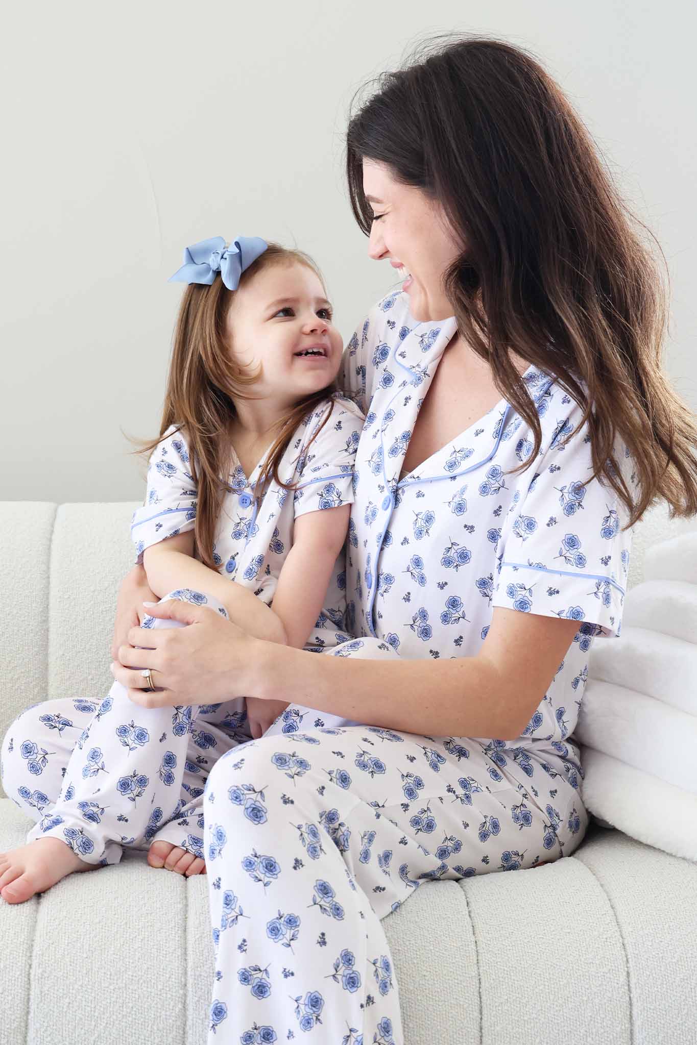 Women's Two Piece Flare Lounge Set | Sapphire Garden