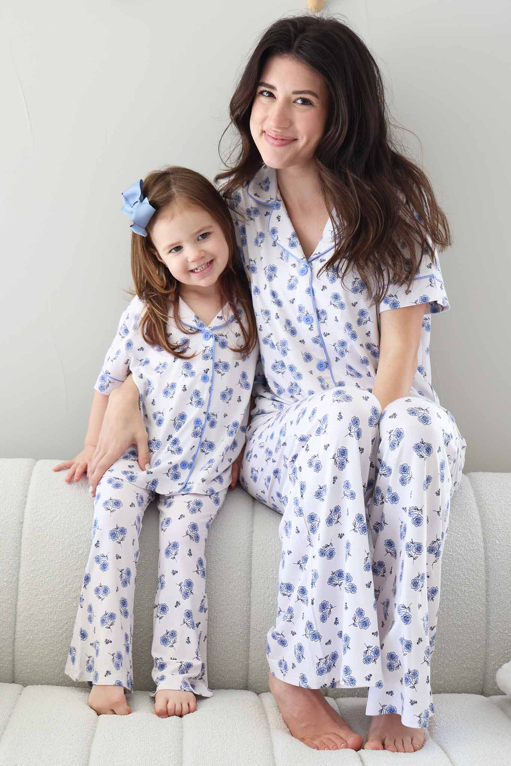 Girl's Two Piece Flare Lounge Set | Sapphire Garden