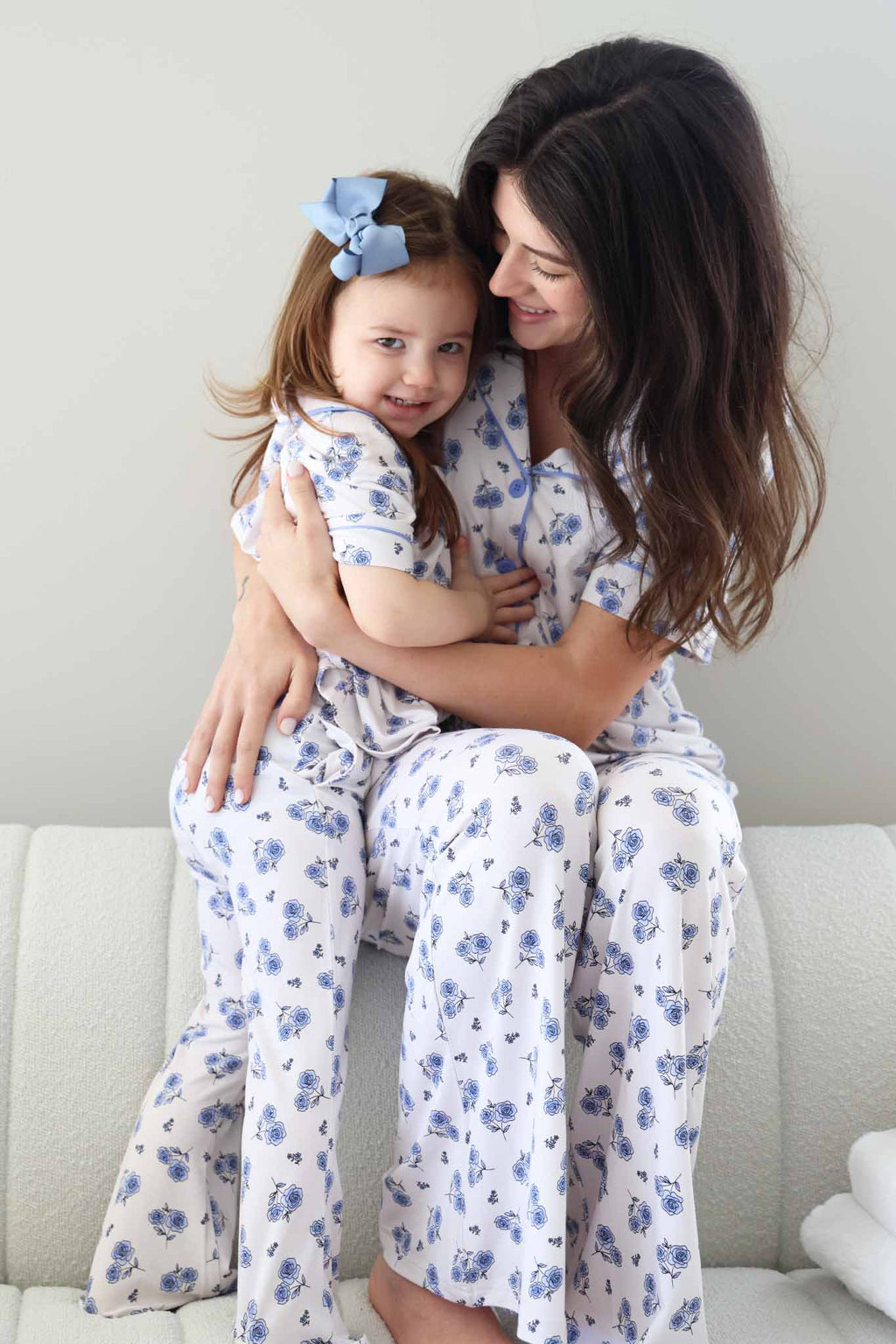 Women's Two Piece Flare Lounge Set | Sapphire Garden