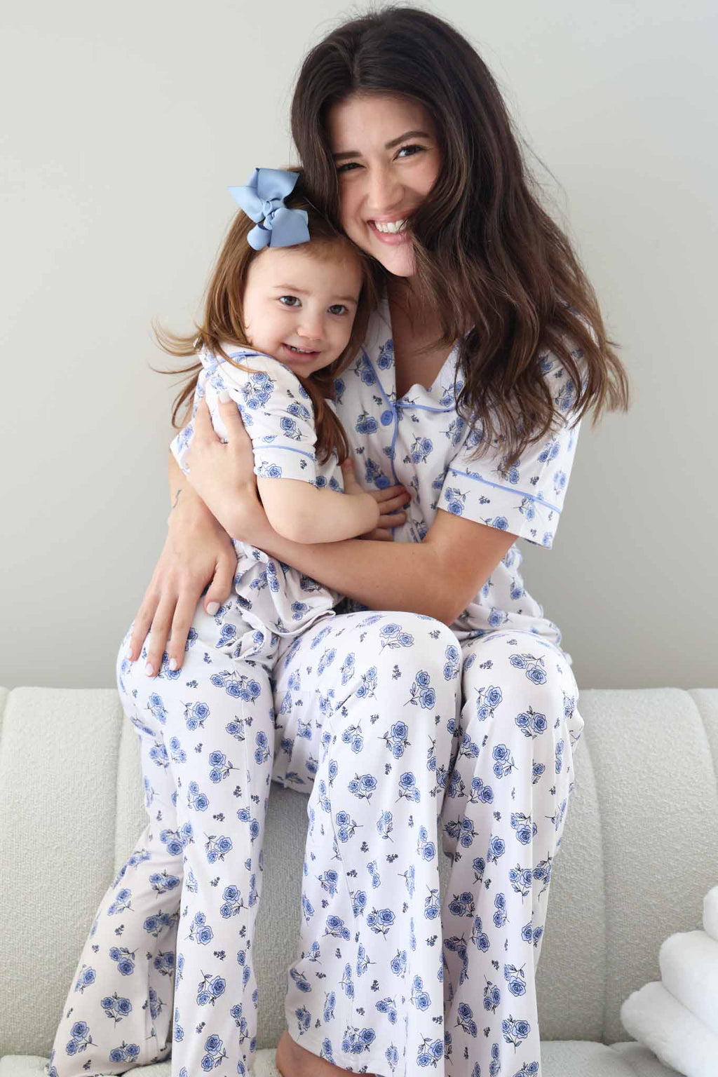 Women's Two Piece Flare Lounge Set | Sapphire Garden