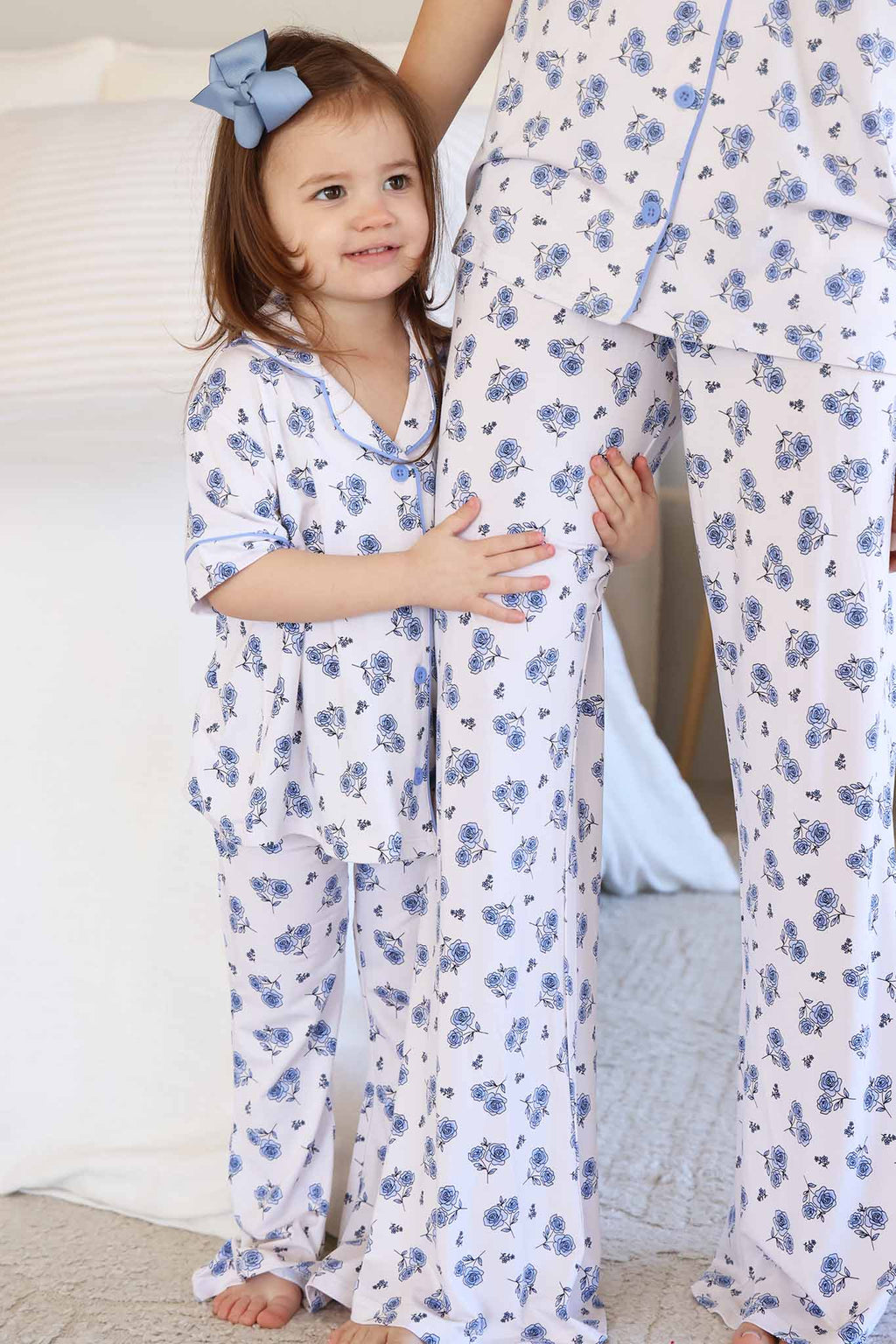 Women's Two Piece Flare Lounge Set | Sapphire Garden