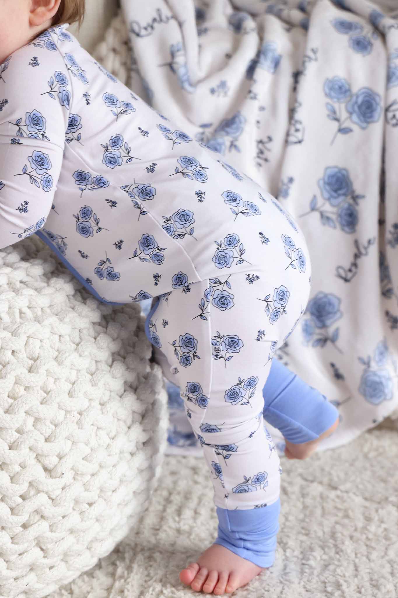 Sapphire Garden Convertible Zip Romper