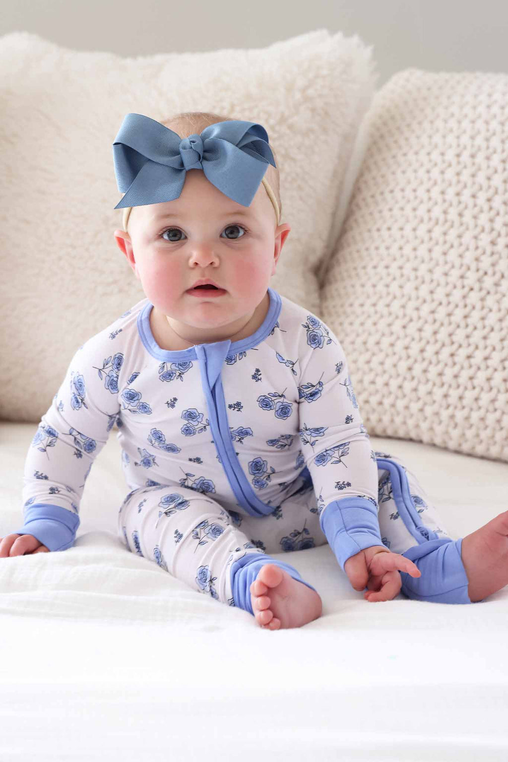 Sapphire Garden Convertible Zip Romper