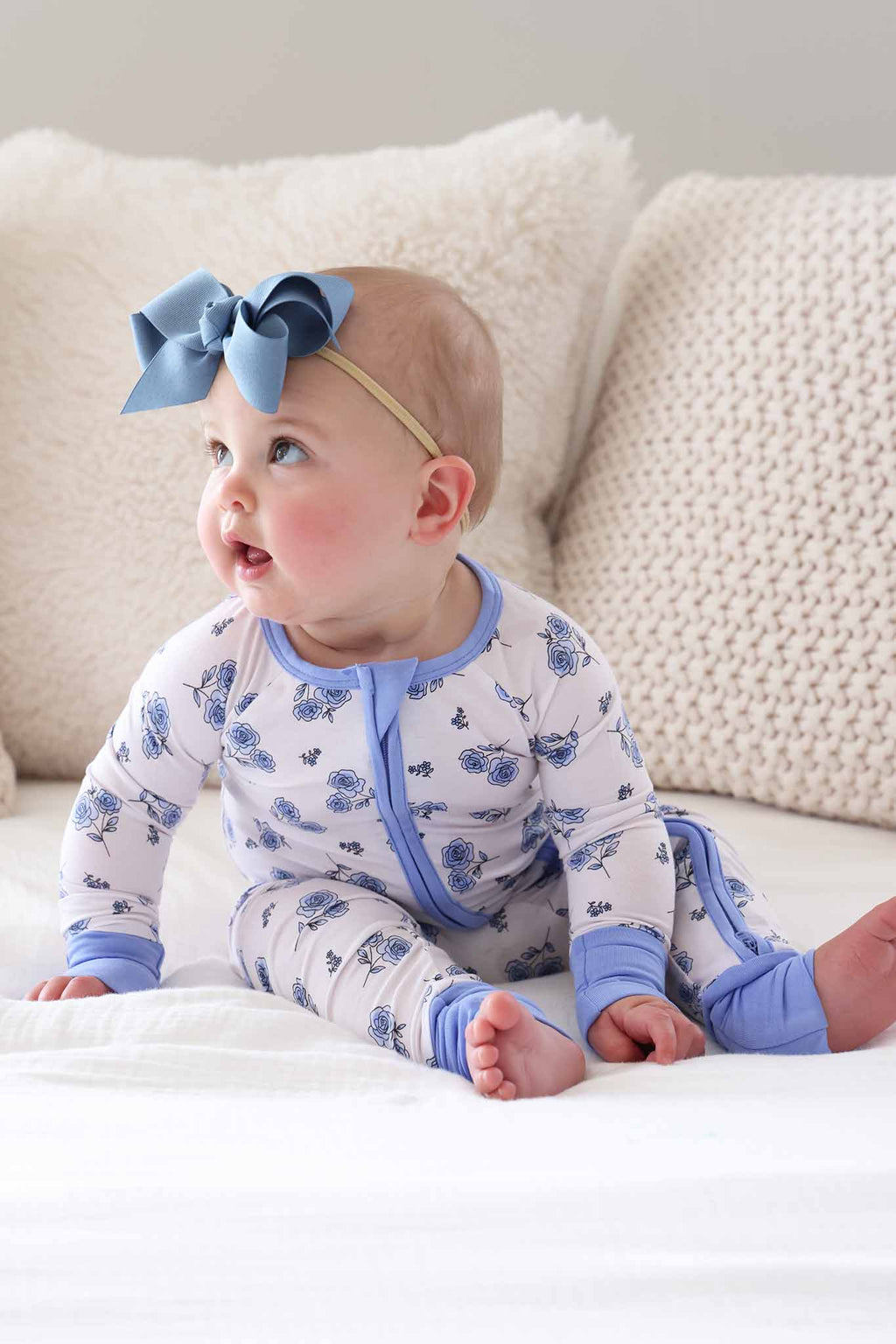 Sapphire Garden Convertible Zip Romper