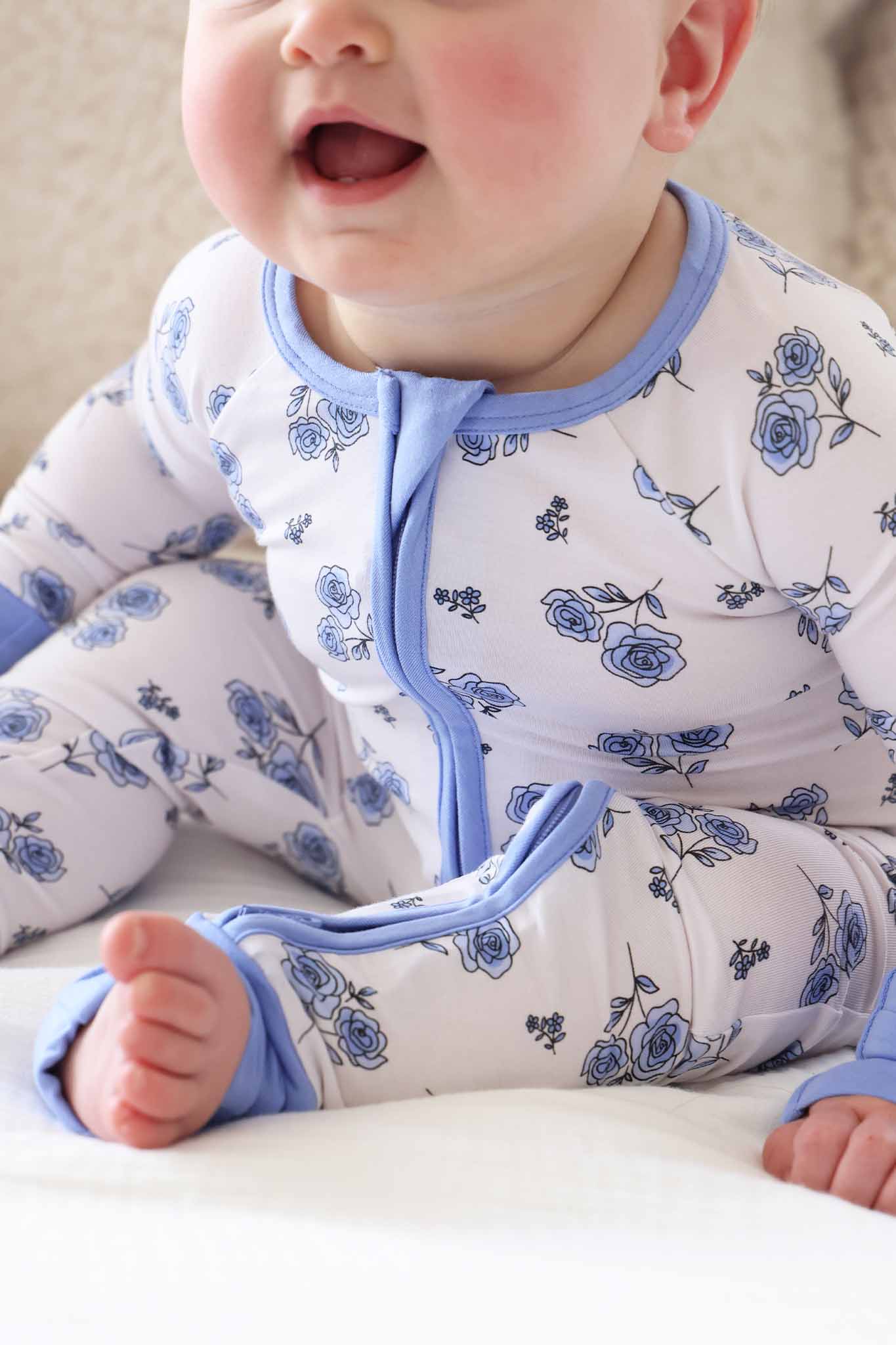 Sapphire Garden Convertible Zip Romper