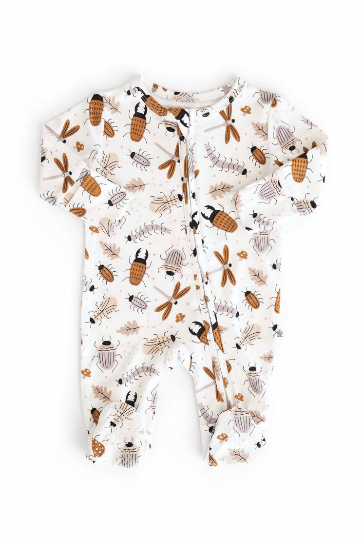 Snuggle Bug Zipper Footie