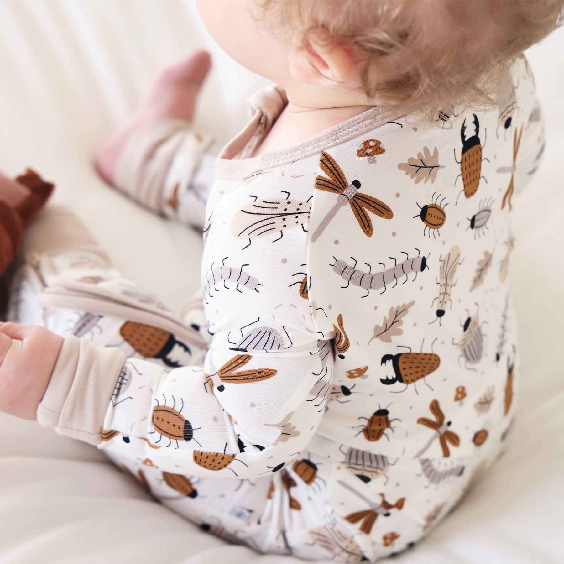 Snuggle Bug Convertible Zip Romper