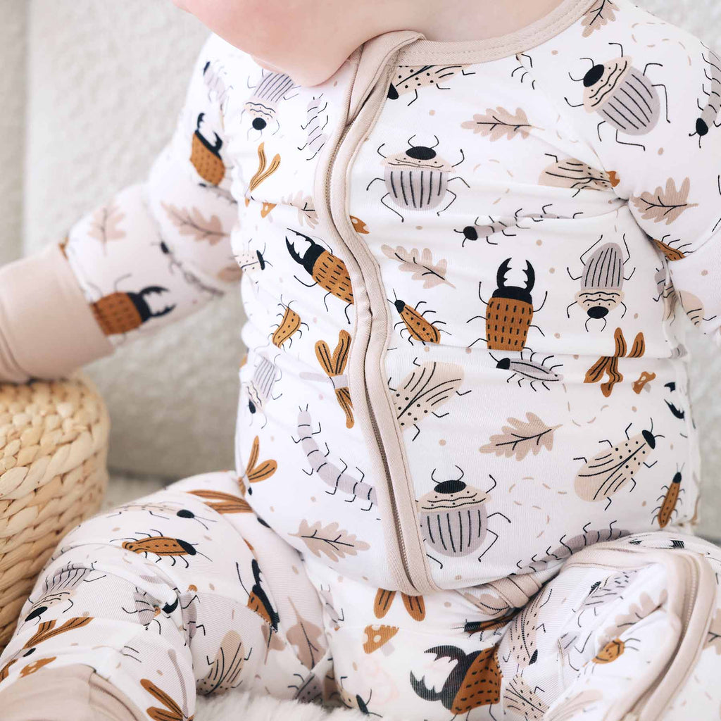 Snuggle Bug Convertible Zip Romper